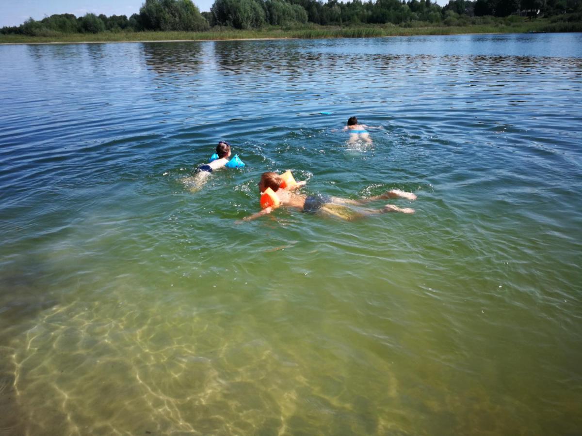 Domki Domek Na Jeziorem Wilczynskim Budzislawskim , Las, Osobno Ogrodzony 2-6 Osob- Klimatyzacja, Ogrzewanie, 62-550 Zygmuntowo Gm Wilczyn Екстериор снимка